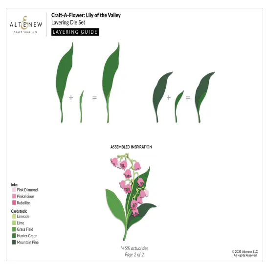 Craft-A-Flower: Lily of the Valley Layering Die Set {4}
