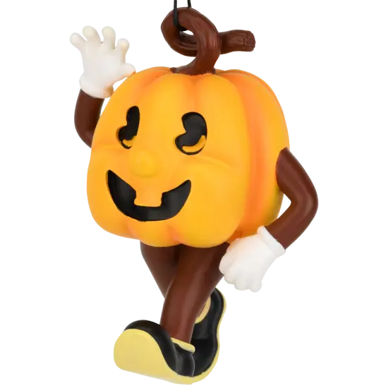 Tree Buddees Retro Pumpkin Halloween Ornament Fun & Cute Vintage Cartoon Jack-o&rsquo;-Lantern D&eacute;cor {3}