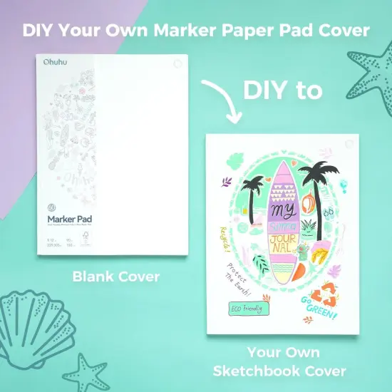 Double-Sided Marker Pad Art Sketchbook Bleedproof {2}