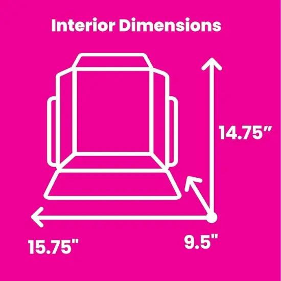 Deluxe Collapsible Rolling Scrapbook Case, Black Quilted {6}