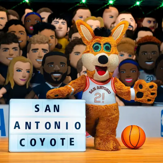 Bleacher Creatures San Antonio Spurs Coyote 10" Mascot Plush Figure (City Edition) {2}