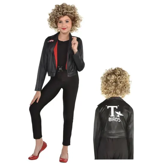 Grease Pink Ladies Greaser Sandy Costume Child {5}