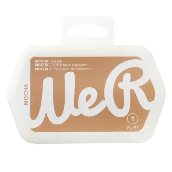 We R Stamping Dye Ink Pad-Mocha {1}