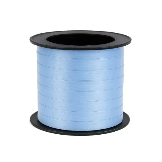 60' Roll Shiny Light Blue Balloon Present Wrapping Curling Ribbon {1}