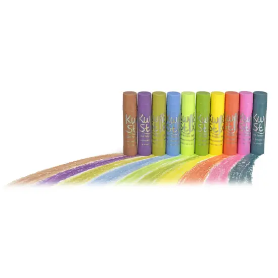 Kwik Stix Solid Tempera Paint Sticks Class Pack 72/Pkg-Pastel Colors, 6 Of Each Color {6}