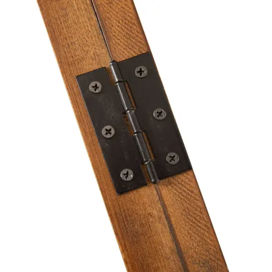 HBCY Creations Jersey Display Case - Solid Wood with UV Treated Acrylic Window - Anti-Theft Lock with 2 Keys - For All Types of Jerseys Mahogany {9}