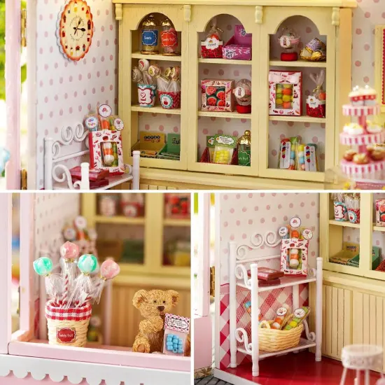 Miniature Wizardi Roombox Kit - The Sweet Home Dollhouse Kit {2}