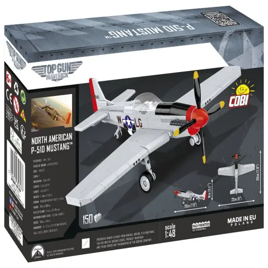 COBI TOP GUN: Maverick&trade; P-51D Mustang&trade; Aircraft {3}
