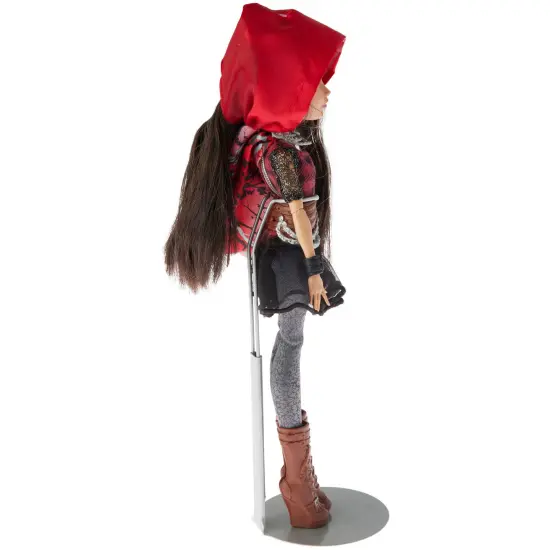 Plymor DSP-5125S Silver Adjustable Doll Stand, fits 10, 11, and 12 inch Slim Waist Dolls, Waist is 1.125" - 1.5" wide, 3.25" - 4" around {5}