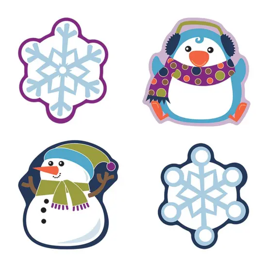 Winter Mix Cut-Outs, Pack of 36 {1}