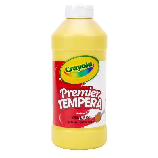 Premier Tempera Paint 16 oz, Yellow {1}