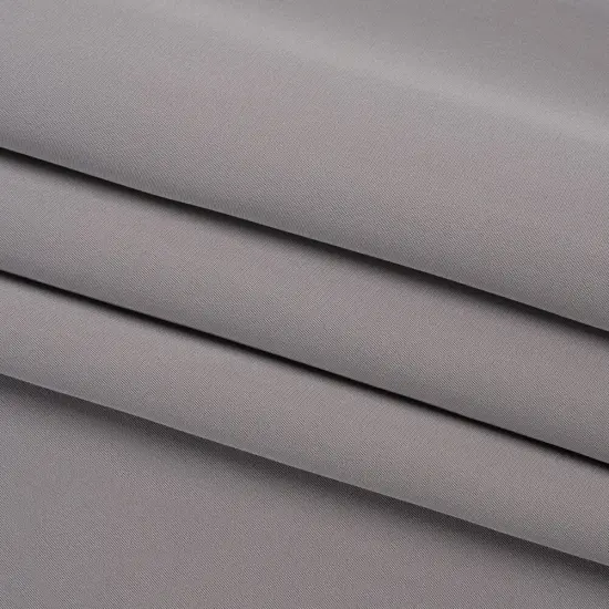 1 Yard Silver Silk 4 Ply Crepe Premium Quality and Luxurious Fabric, 44 Inches Width {4}