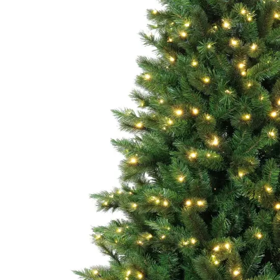 Artificial Christmas Tree - California Pine Color+Clear LED - Holiday Tree {3}