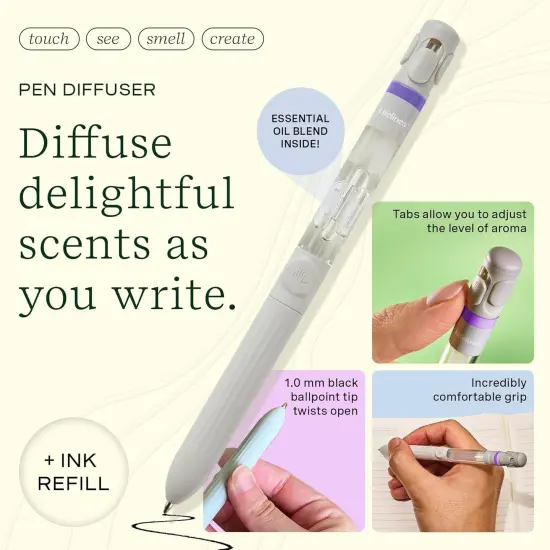 Scented Colored Pencils & Pen Diffuser Bundle {5}