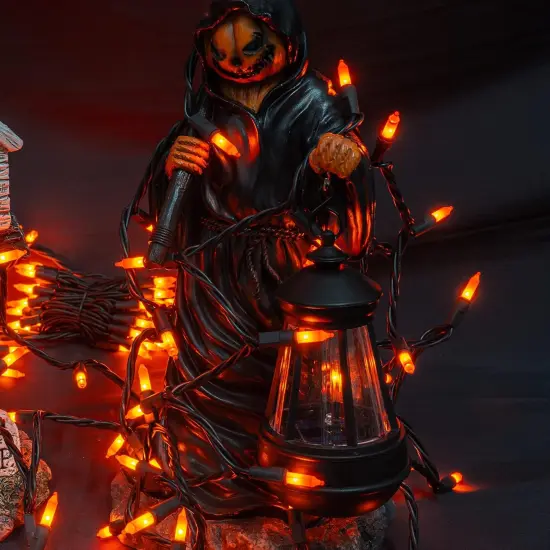 Orange Halloween Lights, 40FT 200 Count Mini String Lights {5}