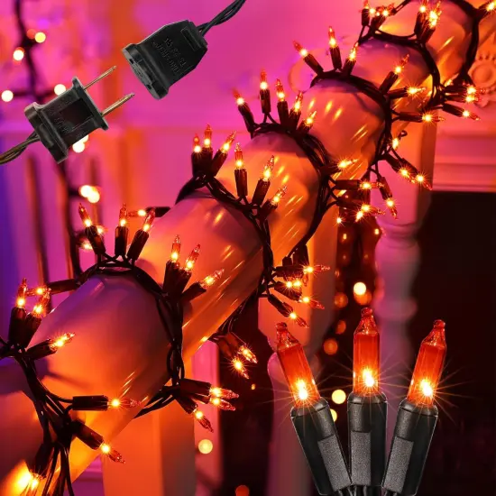 Halloween Lights, 300-ct Incandescent Halloween Garland Lights {1}