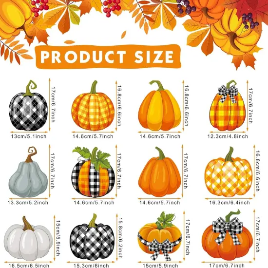 54 Pcs Fall Party Hanging Swirls Decorations {2}