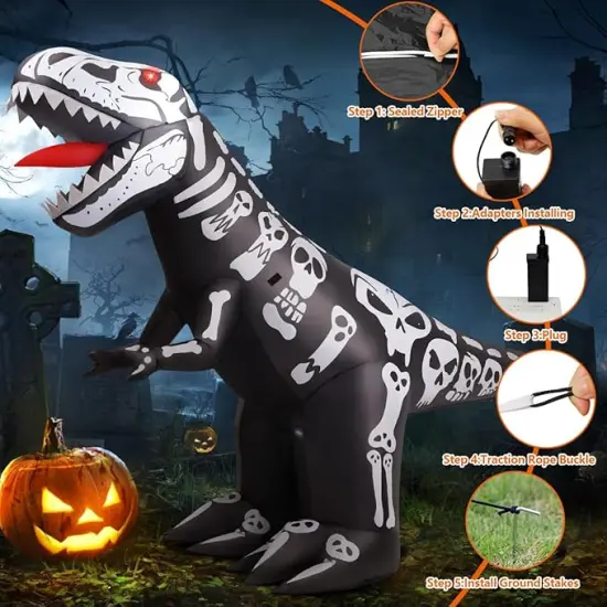 Halloween Inflatables Outdoor Decorations {4}