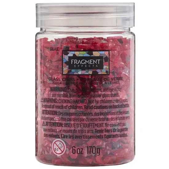 Plaid Fragment Effects Glass Chips 6oz {2}