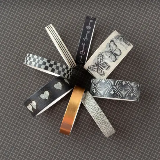 Bo Bunny Charmed Chronicles Washi Tape-8 Pieces {3}