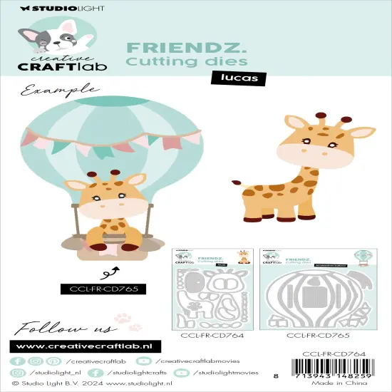 Studio Light Friendz Cutting Die-Nr. 764, Lucas {3}