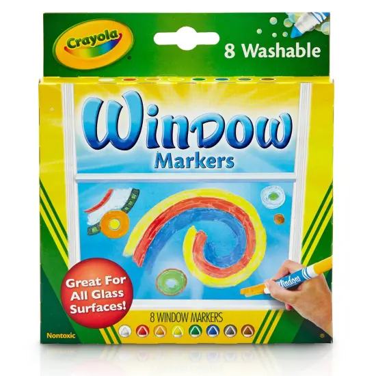 Washable Window Markers, 8 Count {1}