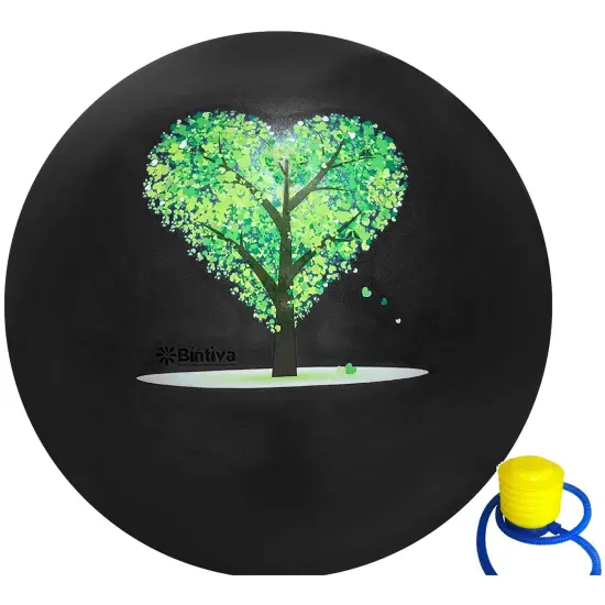 Exercise Ball with Stabilizing Sand, 45cm, Black {1}