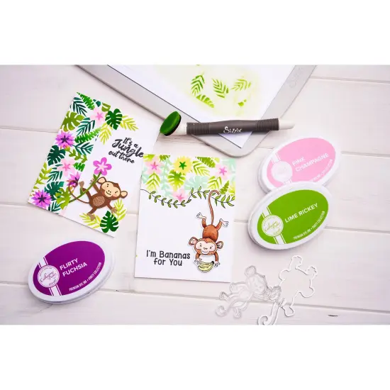 Catherine Pooler X Sizzix Bundle 1-Going Wild for Bananas Die & Stamp Set {7}