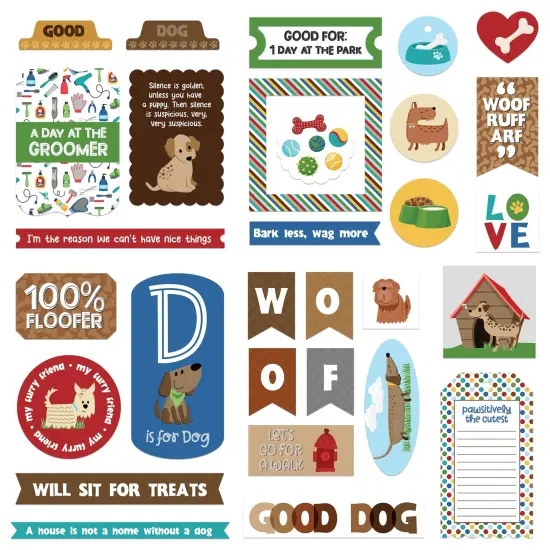 PhotoPlay Ephemera Cardstock Die-Cuts-Hot Diggity Dog {3}