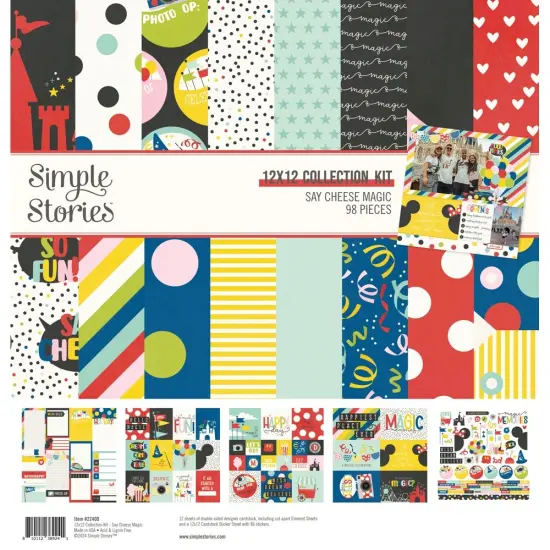 Simple Stories Collection Kit 12"X12"-Say Cheese Magic {1}