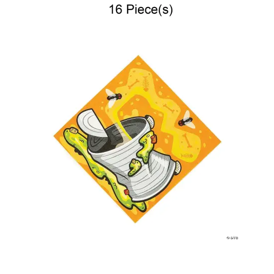 Gross Slime Luncheon Napkins 16 Pc. {1}