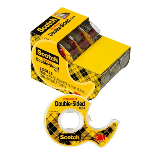 Double Sided Tape - 3 Rolls {1}