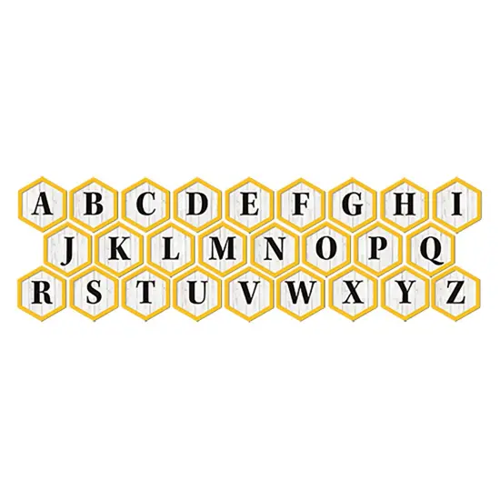 The Hive Deco Letters, 96 Characters {1}