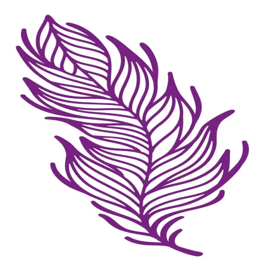 Crafter's Companion Mask-Graceful Feather {4}