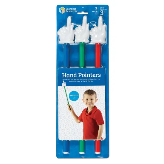 15" Hand Pointers, Pack of 3 {1}