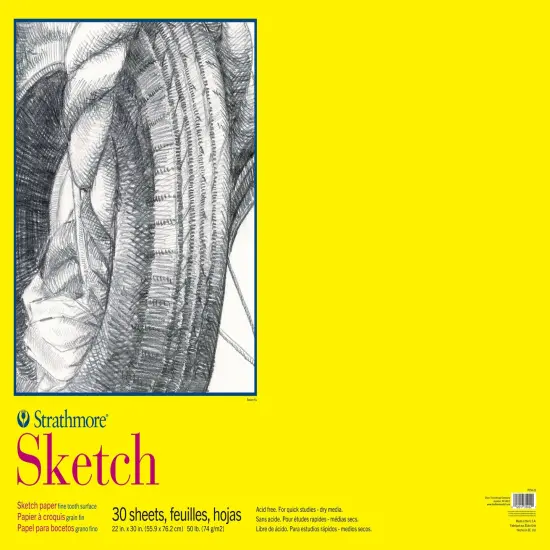 Strathmore 300 Series Sketch Pad 22"X30"-30 Sheets {1}