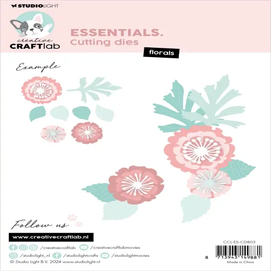 Studio Light Essentials Cutting Die-Nr. 803, Florals {3}