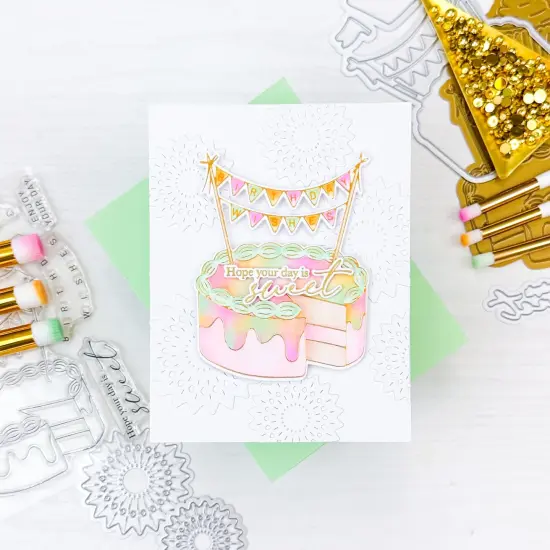 Pinkfresh Studio Hot Foil Plate-Sweet Day {4}