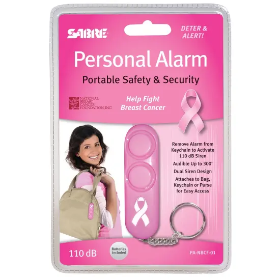 Personal Alarm - Pink (Supports NBCF) {1}