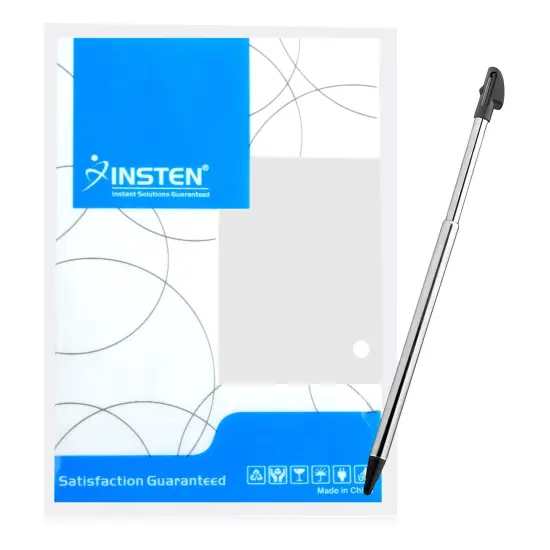 Insten Retractable Stylus for Nintendo 3DS XL, Black {3}