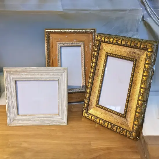 Assorted Frame Bundle | Picture Photo Frames I Desktop & Wall Frames | 4x6, 5x7, 8x10 I Glass, Easel and Hangers Included I READY TO USE {8}
