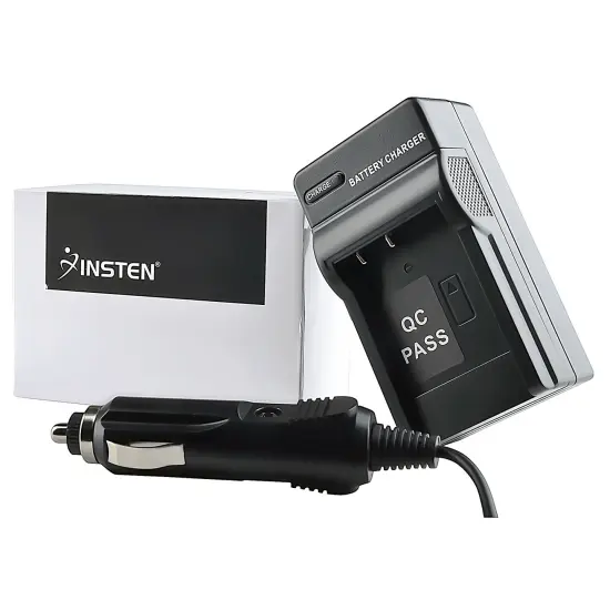 Insten Compact Battery Charger Set for Sony NP-BN1 Black {5}