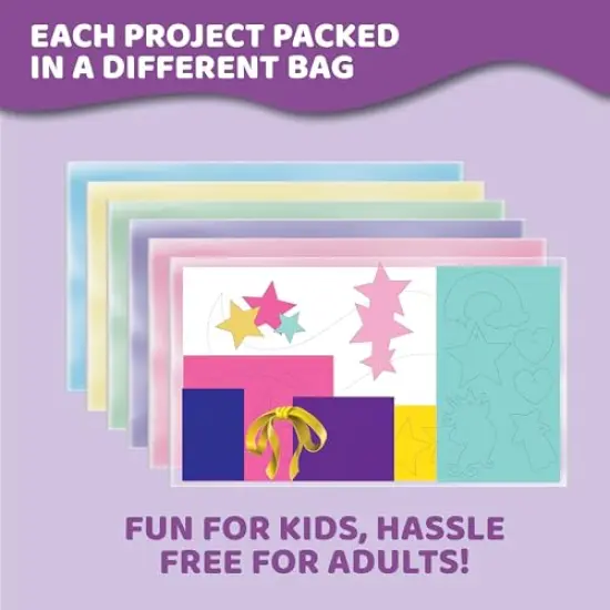 Unicorn Craft kit for 3 to 5 Year olds | 3 Craft Projects | Great Gift for Girls Ages 3,4,5 Years {5}