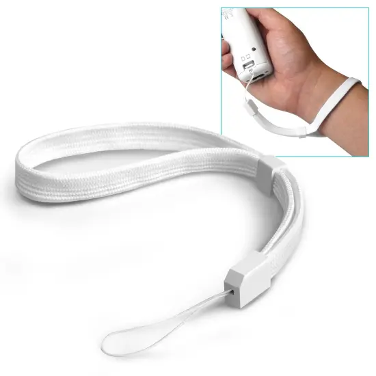Insten Wrist Strap for Nintendo Wii/DS/DS Lite/PSP 1000/PSP slim 2000 Remote Control,White {1}