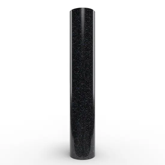 Siser&reg; Glitter Heat Transfer Vinyl, 11.8" x 60" Galaxy Black {1}