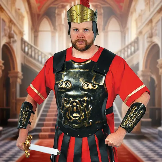 Men's Roman Warrior Costume to cosplay {2}