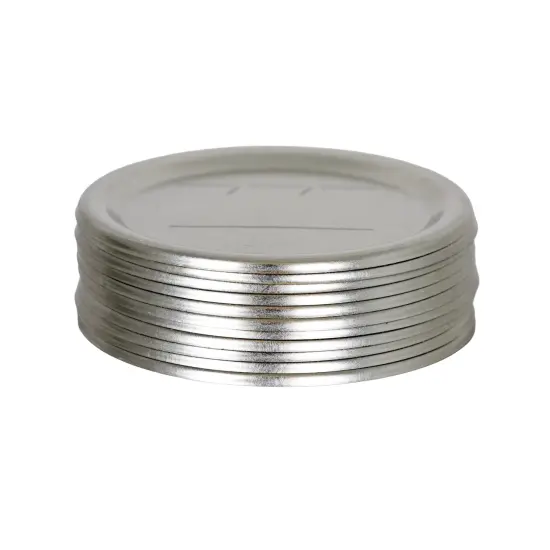 HomePointe Canning Lids, Regular Mouth Mason Jar Lids, Fits Regular Mouth Glass Jars, Food Preservation for Canning Pickling and Storage, One Pack of 12 {5}