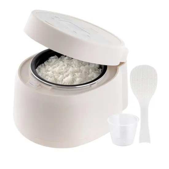 IRIS USA Micom Japanese Rice Cooker, 3-Cup Uncooked/6-Cup Cooked, Recipe Presets, Slow Cooker, Steamer, Hot Pot & Warming Function {1}