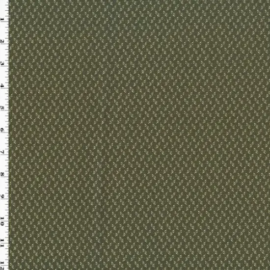 Sage/Off-White Textured Jacquard Decorating Fabric By the Yard {1}