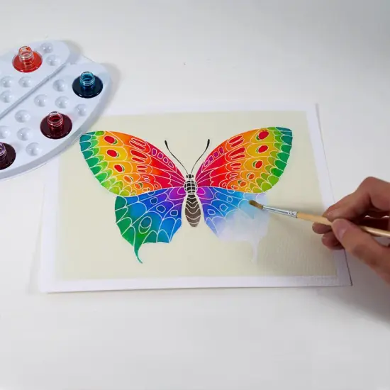 Sentosphere Aquarellum Junior Butterflies {2}